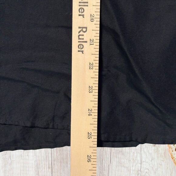 Talbots Women's Embroidered Top Size 16 Navy Embroidered Silk Blend Boho‎ - Picture 4 of 6